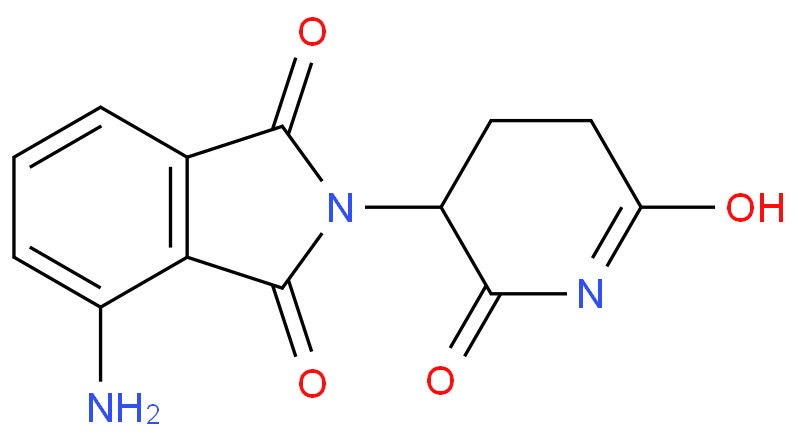 Pomalidomide; 19171-19-8 structural formula