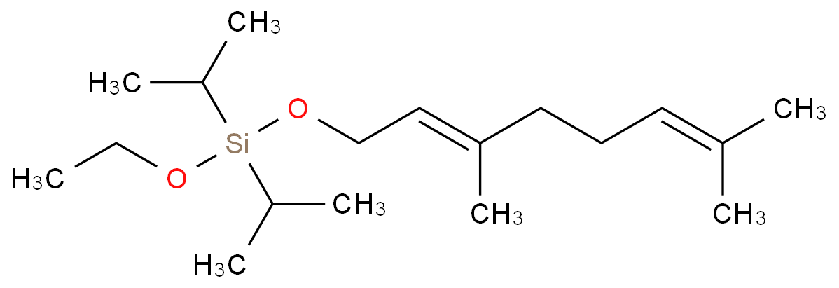 ((E)-3,7-Dimethyl-octa-2,6-dienyloxy)-ethoxy-diisopropyl-silane