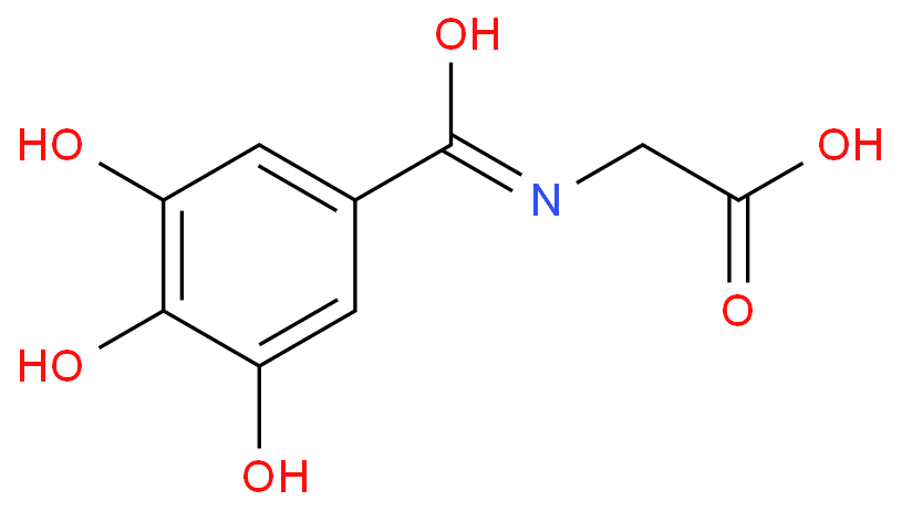 Glycine, N-(3,4,5-trihydroxybenzoyl)-