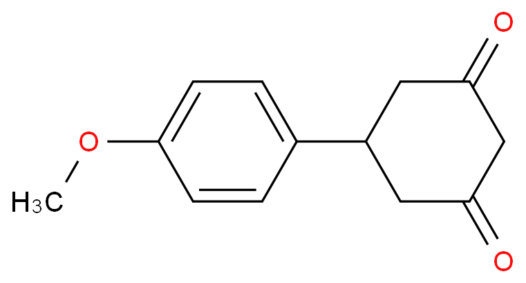 5-(4-甲氧基苯基)环己烷-1,3-二酮CAS号1774-12-5；（科研试剂/现货供应，质量保证）