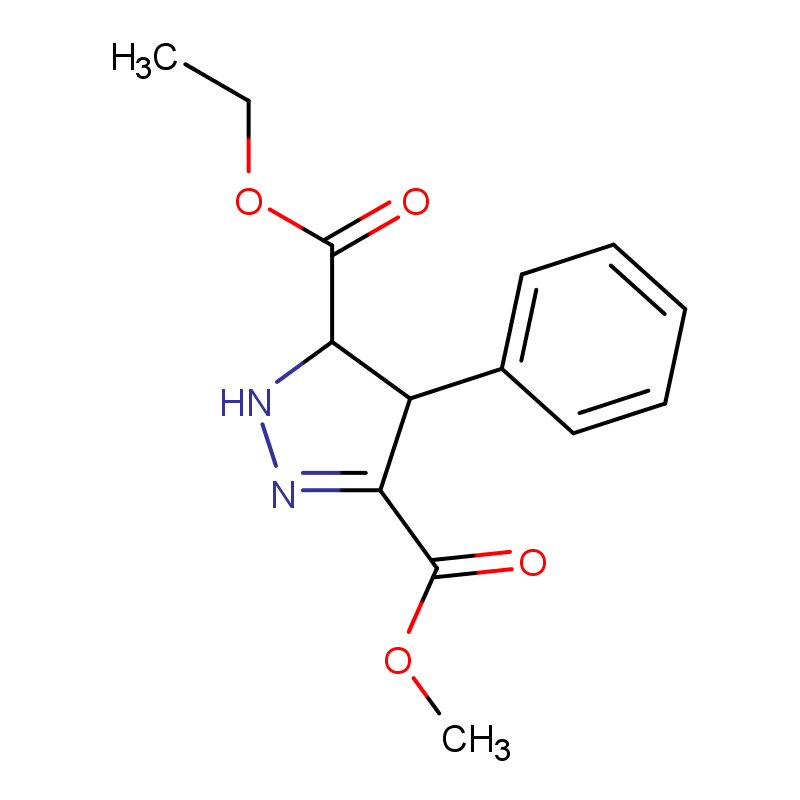 1H-Pyrazole-3,5-dicarboxylicacid, 4,5-dihydro-4-phenyl-, 5-ethyl 3 ...