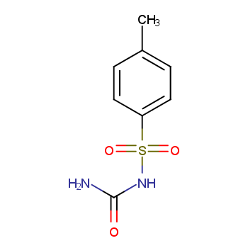 对甲苯磺酰脲化学结构式