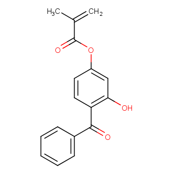 2-羟基-4-(甲基丙烯酰基氧基)二苯甲酮,CAS:2035-72-5,559203 产品图片