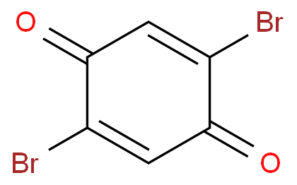 二溴苯醌化学结构式