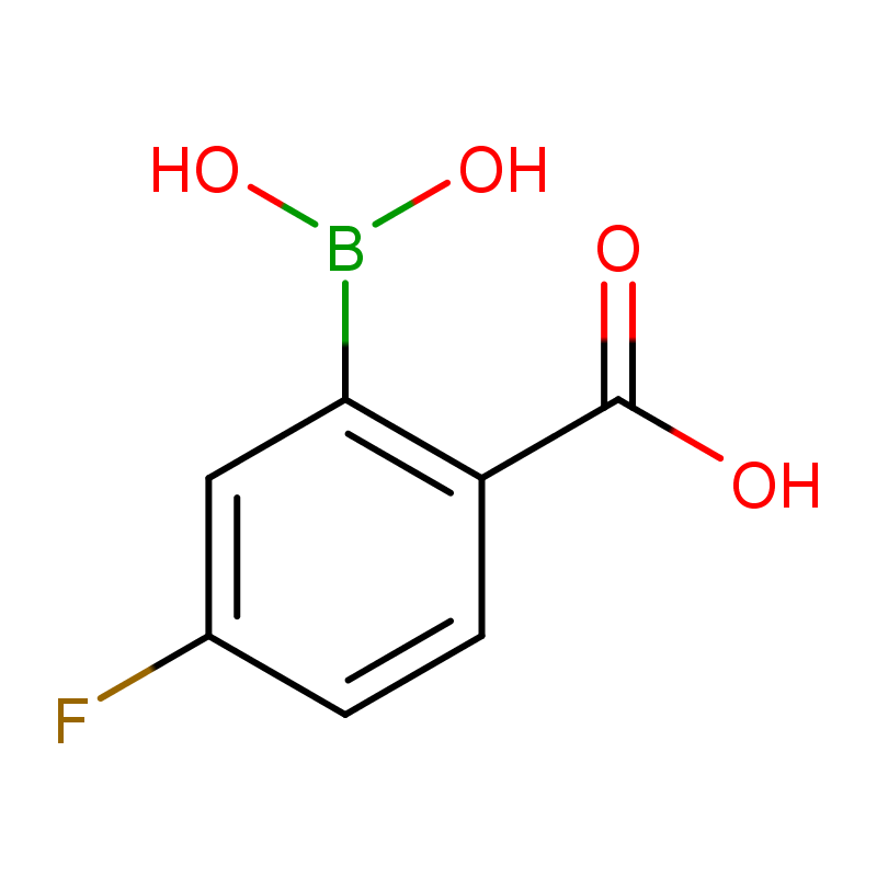 2-羧基-5-氟苯基硼酸