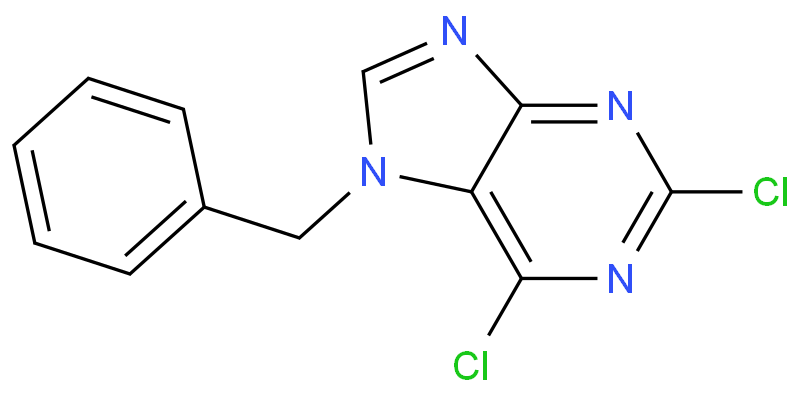 7-苄基-2,6-二氯-7H-嘌啉 CAS号:56025-87-7科研及生产专用 高校及研究所支持货到付款