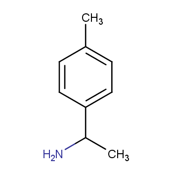 (R)-1-(4-甲基苯基)乙胺化学结构式