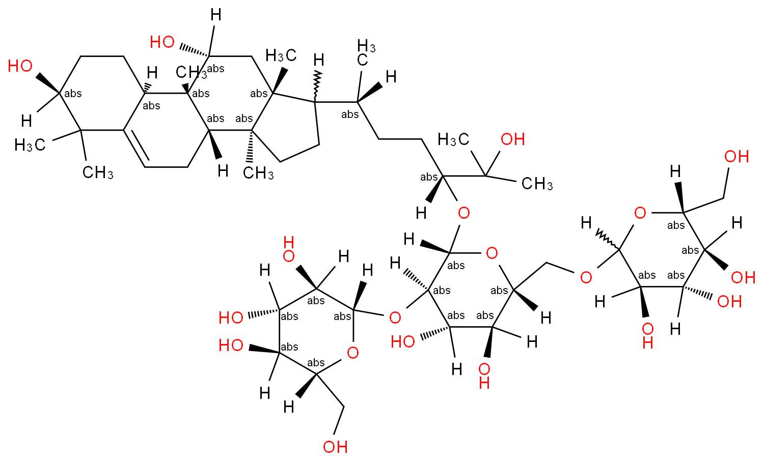 罗汉果皂苷III-A1价格, Mogroside III-A1标准品 | CAS: 88901-42-2 | ChemFaces对照品
