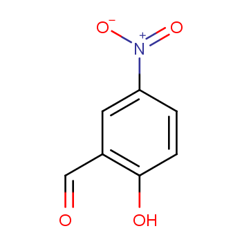 5-Nitrosalicylaldehyde structure