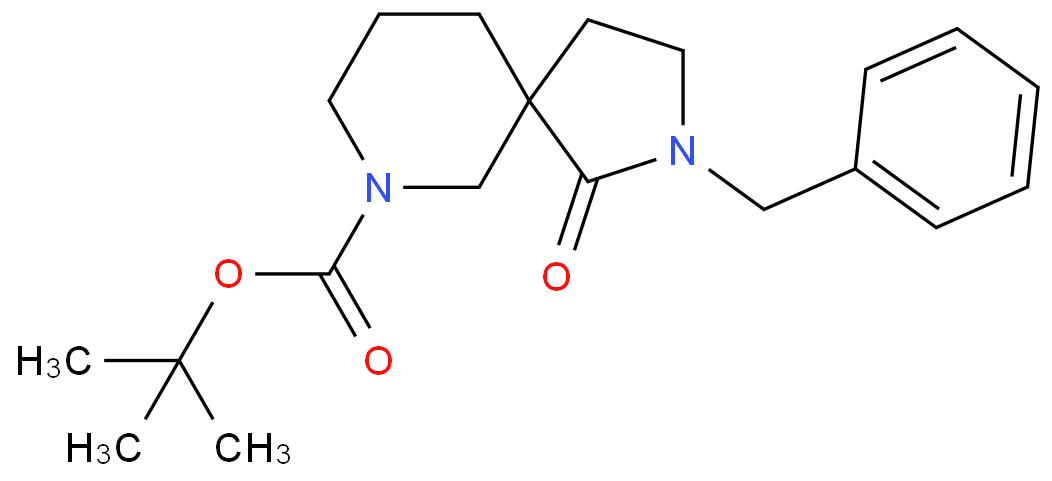 tert-Butyl 3-benzyl-4-oxo-3,9-diazaspiro[4.5]decane-9-carboxylate  