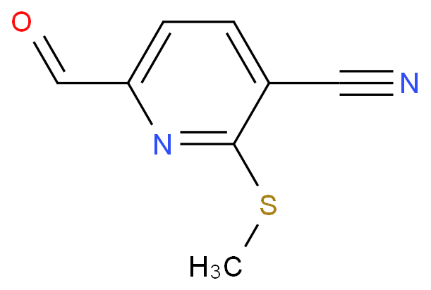 6-FORMYL-2-(METHYLSULFANYL)NICOTINONITRILE