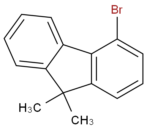 4-溴-9,9-二甲基芴化学结构式