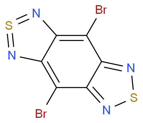 4,8-二溴苯并[1,2-c:4,5-c']双([1,2,5]噻二唑)CAS号：165617-59-4 产品图片