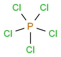 五氯化磷化学结构式