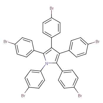 1,2,3,4,5-五(4-溴苯基)吡咯CAS:2511320-36-6