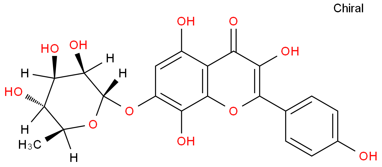 草质素甙化学结构式