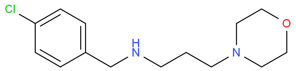 (4-CHLORO-BENZYL)-(3-MORPHOLIN-4-YL-PROPYL)-AMINE
