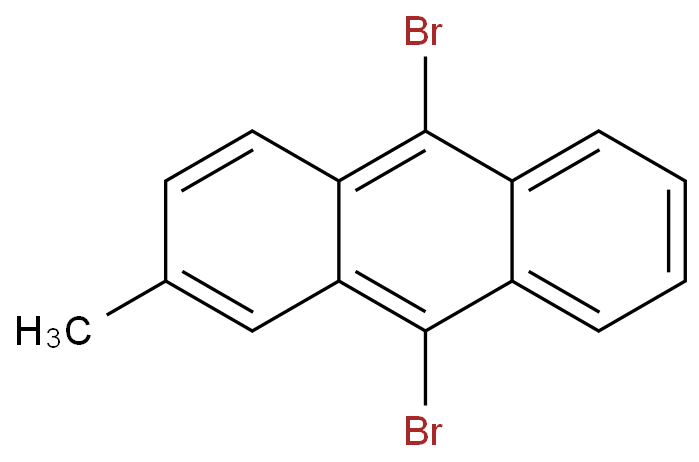 9,10-二溴-2-甲基蒽 CAS号:177839-45-1 科研产品 优势供应