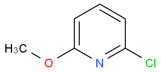 2-氯-6-甲氧基吡啶化学结构式