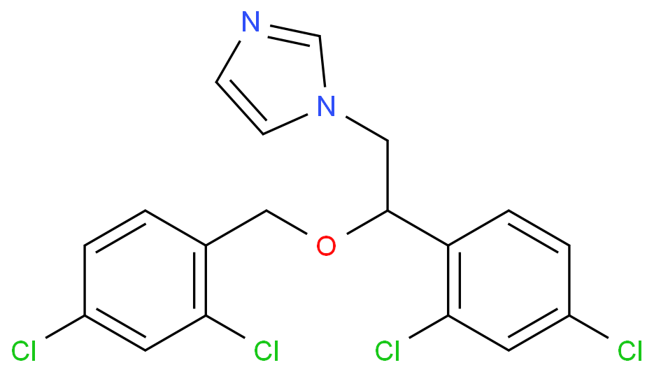 咪康唑化学结构式
