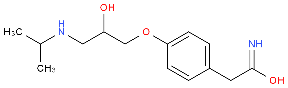 Atenolol structure