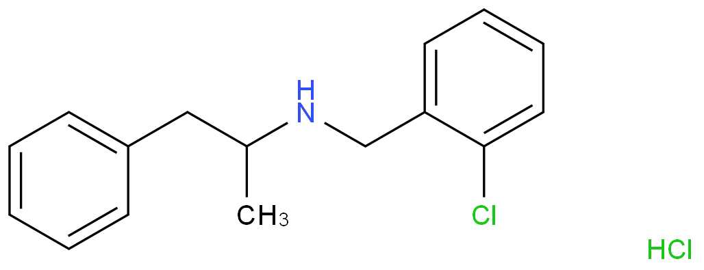 Benzeneethanamine,N-[(2-chlorophenyl)methyl]-a-methyl-, hydrochloride (1:1), (+)-  