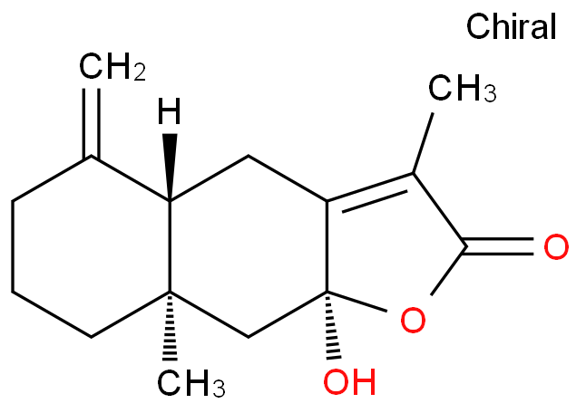 白术内酯III化学结构式