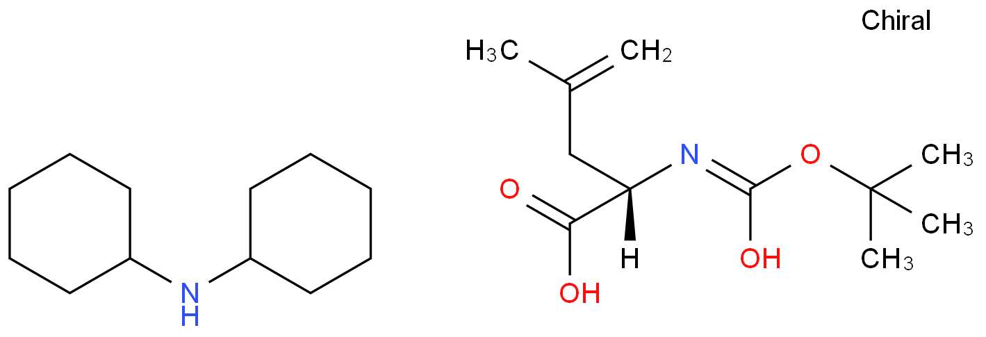 N-BOC-4,5-脱氢-L-亮氨酸二环己基胺盐，CAS号：87720-54-5 高校及研究所，先发后付，质量保证！！！