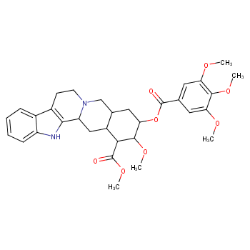 methyl (1R,15S,17R,18R,19S,20S)-18-methoxy-17-(3,4,5-trimethoxybenzoyl)oxy-1,3,11,12,14,15,16,17,18,19,20,21-dodecahydroyohimban-19-carboxylate
