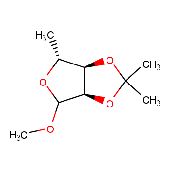 甲基-5-脱氧-2,3-O-异亚丙基-D-呋喃核糖苷