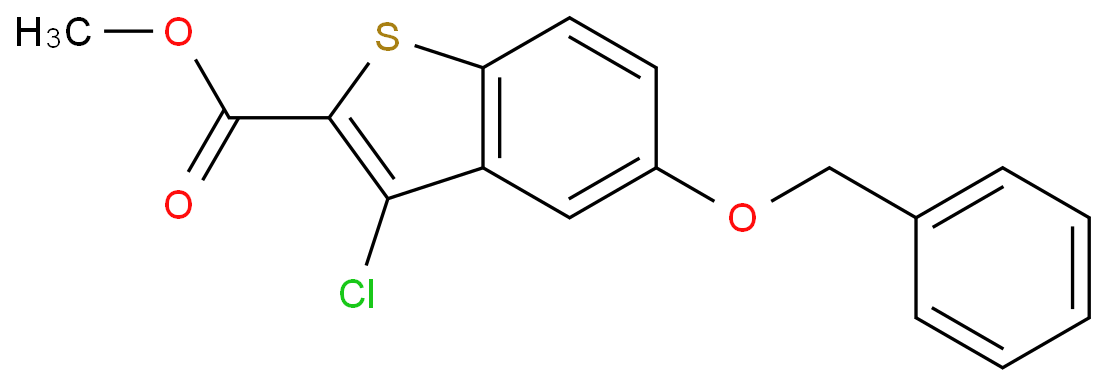 Methyl 5-(benzyloxy)-3-chlorobenzo[b]thiophene-2-carboxylate  