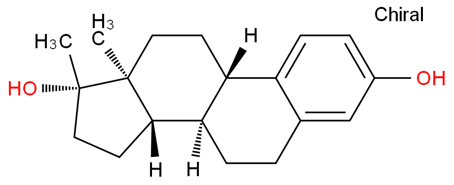 甲雌二醇化学结构式