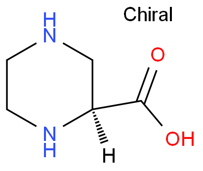 (S)-哌嗪-2-羧酸化学结构式