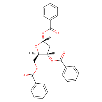 1,3,5-tribenzoate-2-deoxy-alpha-D-erythro-pentofuranose