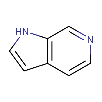6-氮杂吲哚化学结构式