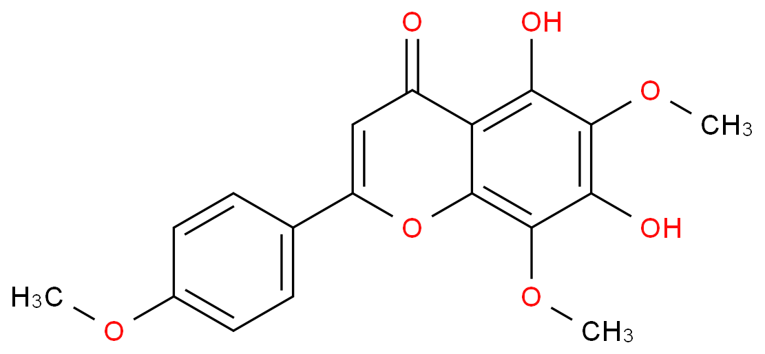 岩豆素化学结构式
