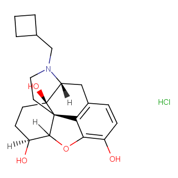 23277-43-2 纳布啡盐酸盐 结构式图片