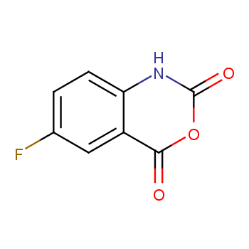 5-氟靛红酸酐化学结构式