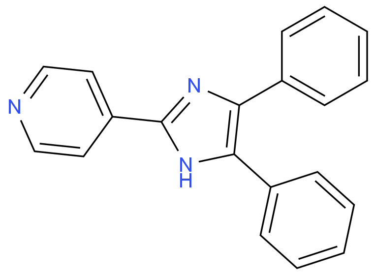 4-(4,5-二苯基-1H-咪唑-2-基)吡啶CAS号13319-97-6；（MOF/COF配体优势供应，质量保证）