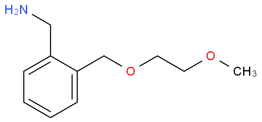 (2-((2-甲氧基乙氧基)甲基)苯基)甲胺 CAS号:1016512-39-2科研及生产专用 高校及研究所支持货到付款