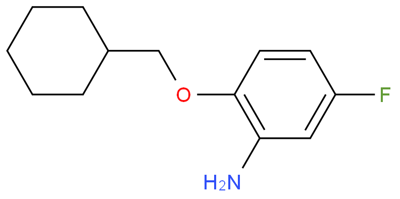 2-(Cyclohexylmethoxy)-5-fluoroaniline