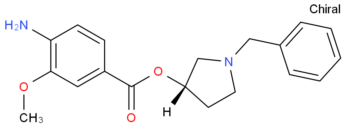 2-(Aminoiminomethyl)benzo[b]thien-6-yl 3-furancarboxylate structure