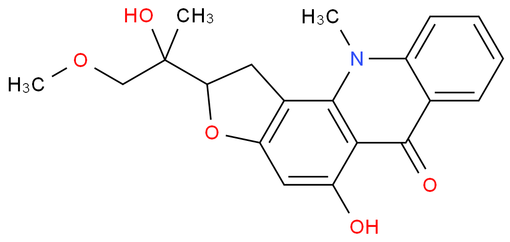 1,2,3-Oxadiazolium, 5-amino-4-(4-hydroxy-3-methoxyphenyl)-3-(phenylmethyl)-, inner salt structure