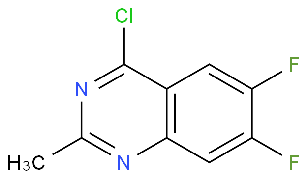 4-氯-6,7-二氟-2-甲基喹唑啉CAS号887592-02-1；（科研试剂/现货供应，质量保证）