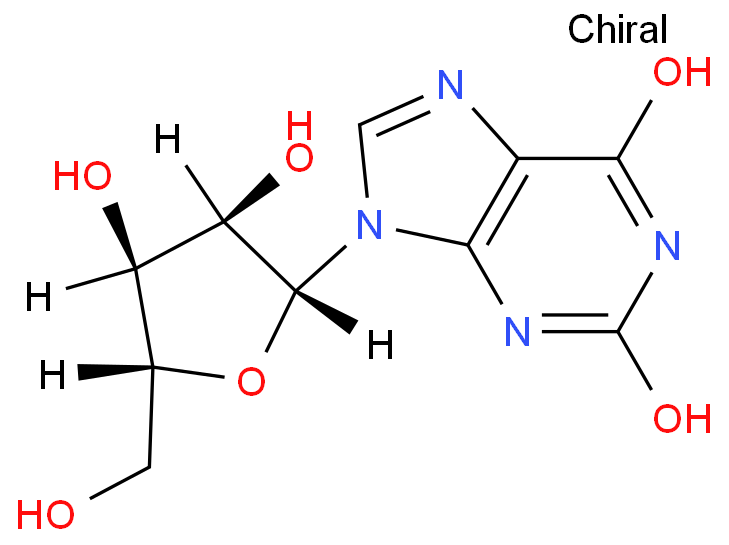 黄嘌呤核苷化学结构式