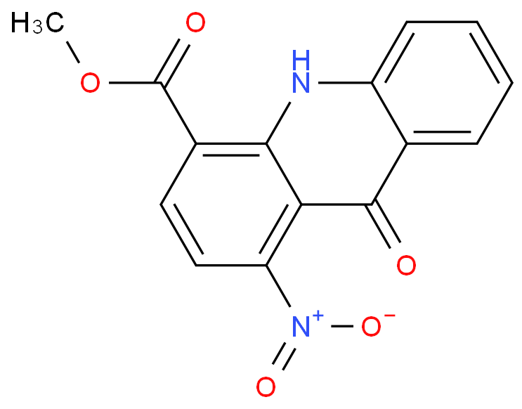 Methyl 1-nitro-9-oxo-4-acridinecarboxylate