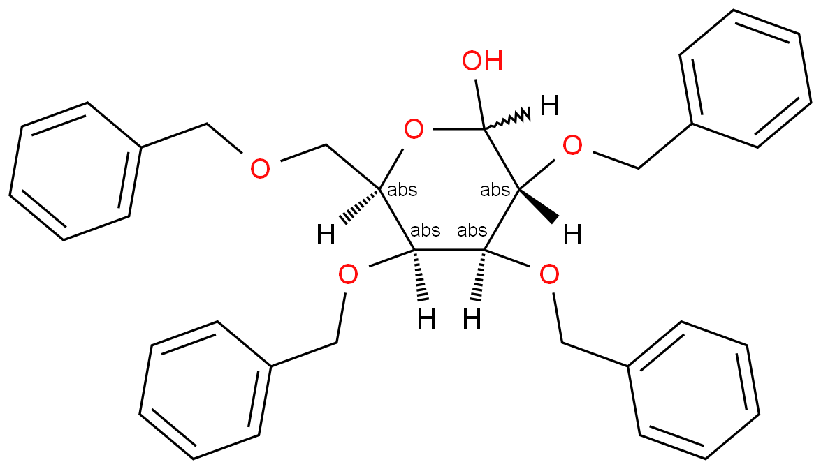 2,3,4,6-四-O-(苯基甲基)-D-吡喃半乳糖 CAS 号:6386-24-9 科研实验 优势供应