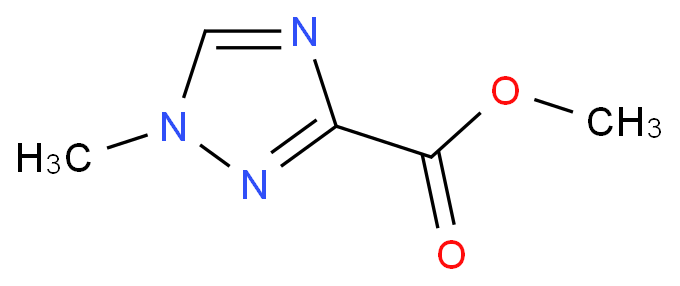 1-甲基-1H-1,2,4-三唑-3-甲酸甲酯 57031-66-0 产品图片