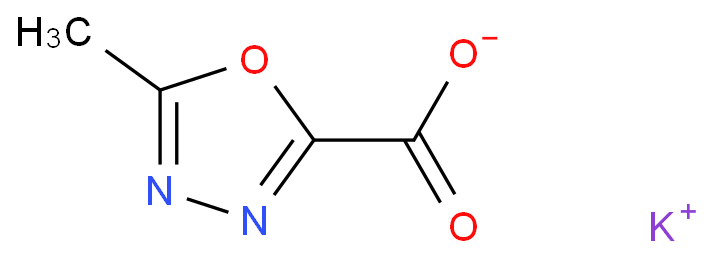 potassium;5-methyl-1,3,4-oxadiazole-2-carboxylate
