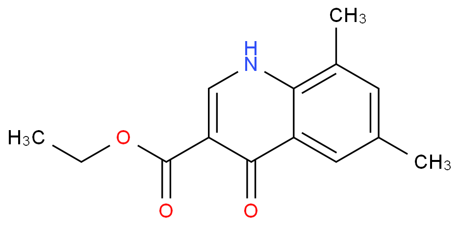 4-HYDROXY-6,8-DIMETHYL-QUINOLINE-3-CARBOXYLIC ACID ETHYL ESTER